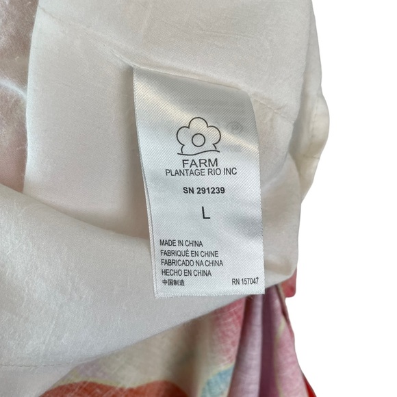 FARM Rio Colorful Abstract Midi Dress - Picture 12 of 16